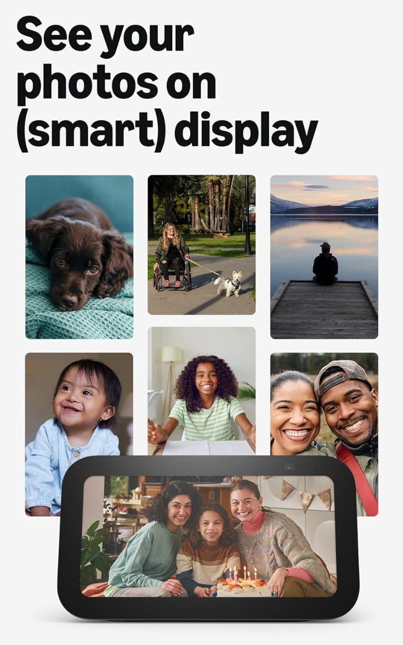 Amazon Echo Show 5 (Newest Model) – Charcoal