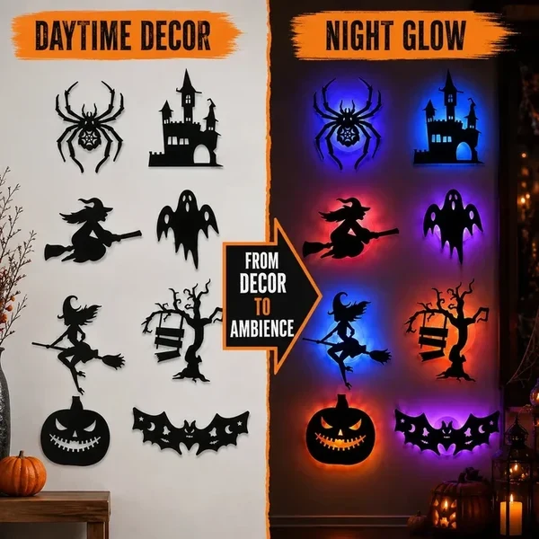 ⚡ LAST CHANCE! 60% OFF Ends Tonight – Halloween LED Wall Lights