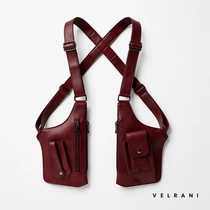 Heritage Leather Shoulder Satchel Anti-Theft Carry Bag