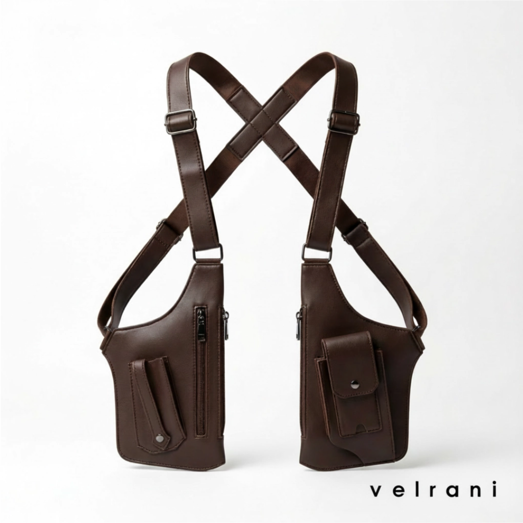 Heritage Leather Shoulder Satchel Anti-Theft Carry Bag