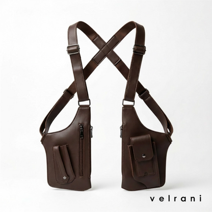 Heritage Leather Shoulder Satchel Anti-Theft Carry Bag